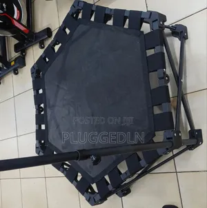 Foldable Trampoline With a Handle
