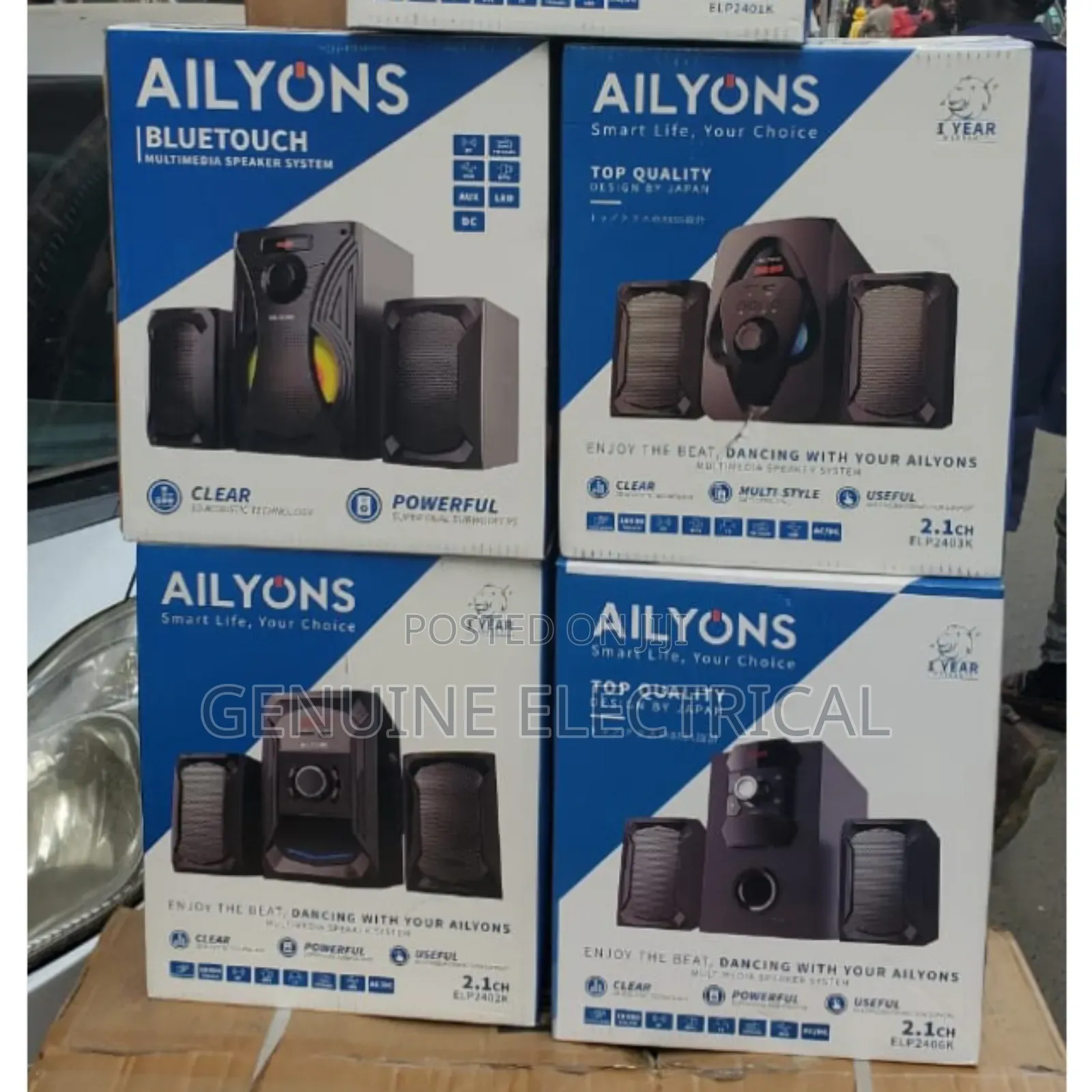 2.1ch Ailyons Subwoofer System