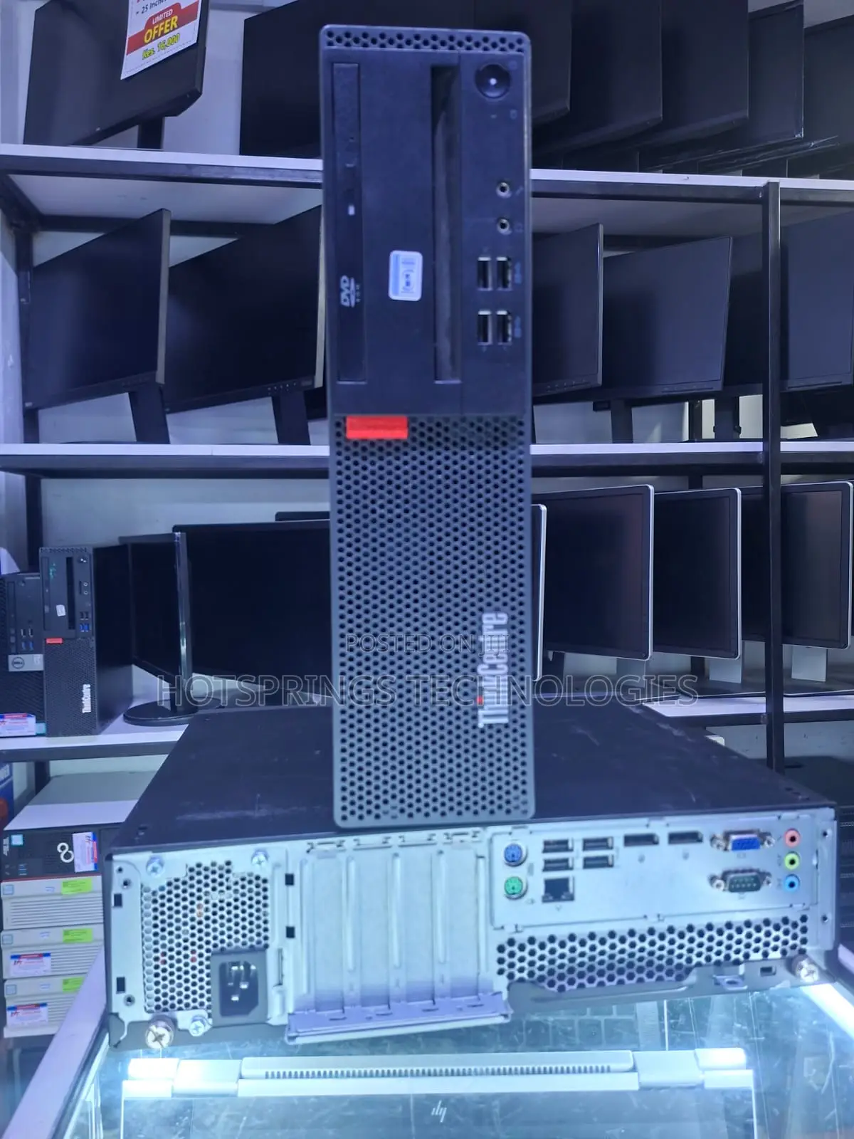 Desktop Computer Lenovo ThinkCentre M710 8GB Intel Pentium HDD 500GB