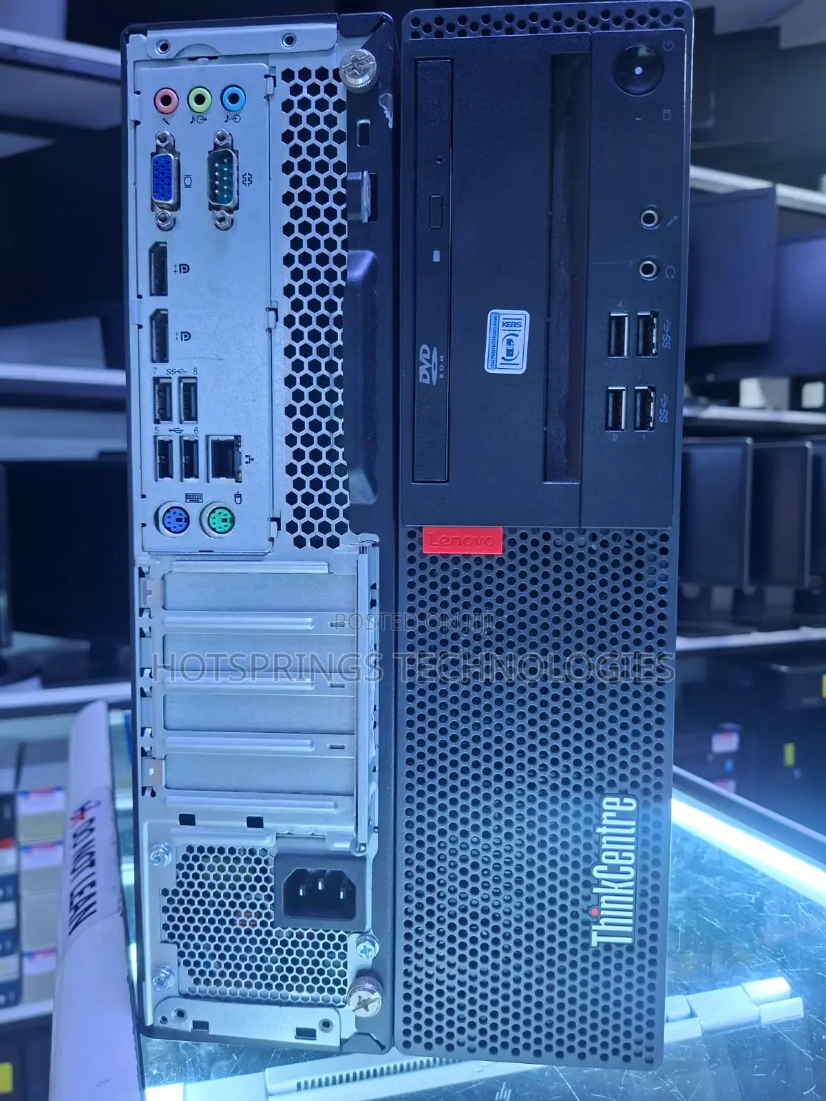 Desktop Computer Lenovo ThinkCentre M710 8GB Intel Pentium HDD 500GB