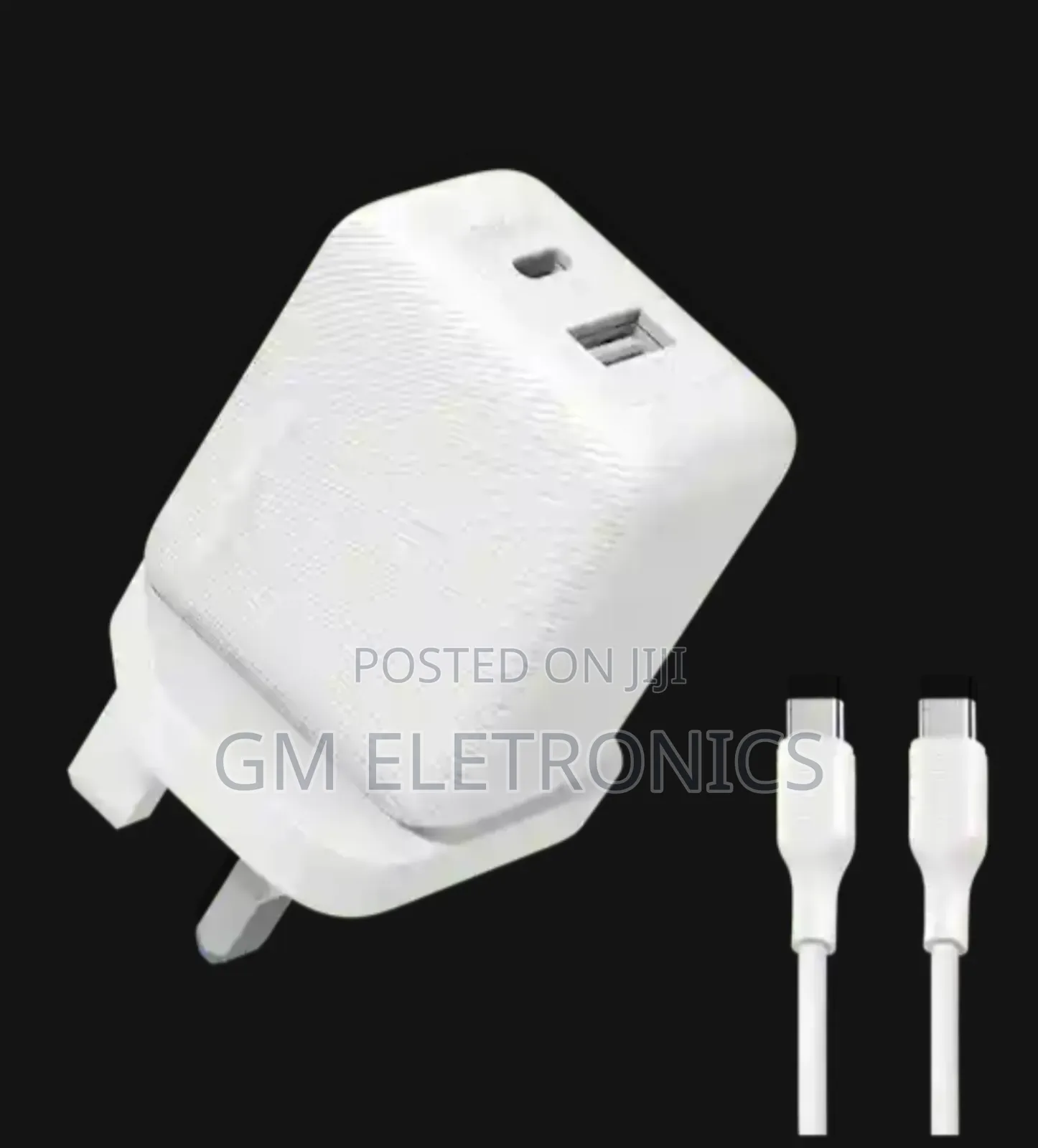 Original Oraimo Powercube 201 Uk Type Plug 20w Charger Kit- Dual Port.
