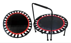 Round Trampoline With a Handle .