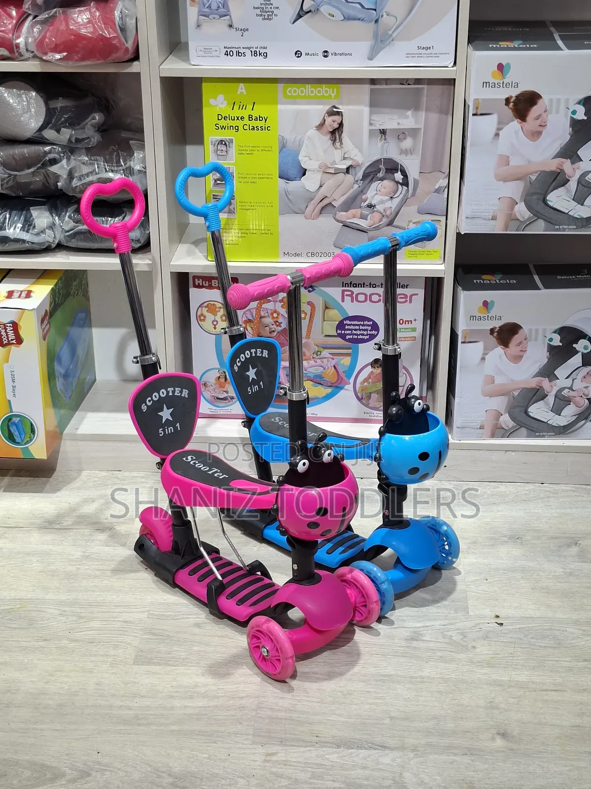 5 in 1 Kids Scooter (2-6yrs )