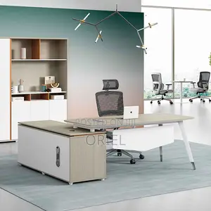 Office Desk : 1800mm Wooden Executive Office Manager Desk