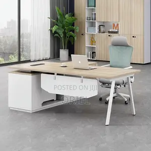 Office Desk : 1800mm Wooden Executive Office Manager Desk