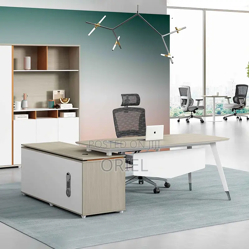 Office Desk : 1800mm Wooden Executive Office Manager Desk