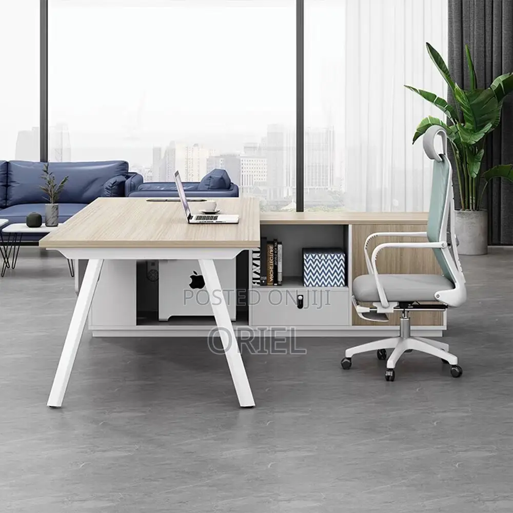 Office Desk : 1800mm Wooden Executive Office Manager Desk