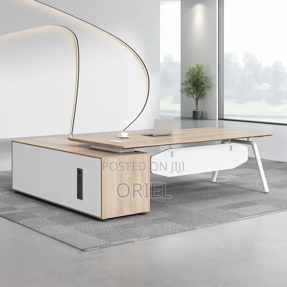 Office Desk : 1800mm Wooden Executive Office Manager Desk