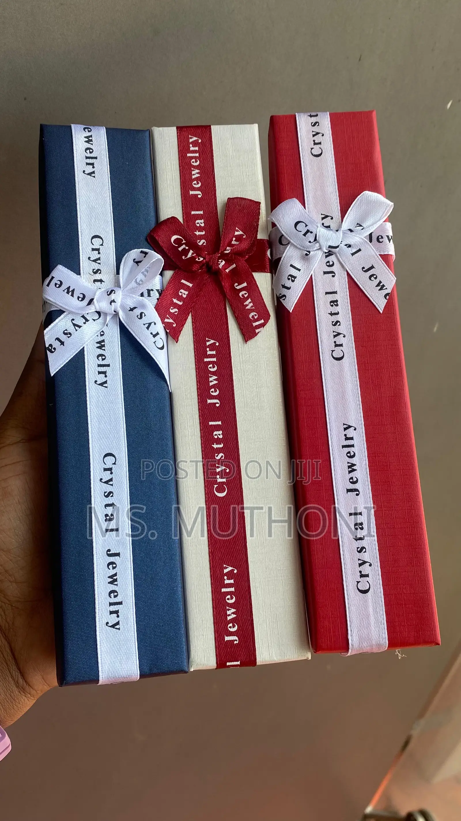 5 Pcs Jewellery Boxes Available *