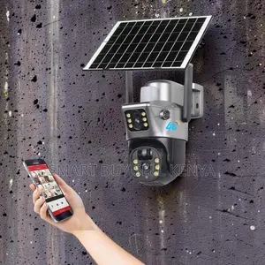 Easy Plug and Play Setup 12mp 4g PTZ Rotating Dual Lens Solar Camera