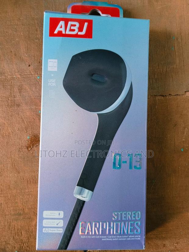 Abj Stereo Earphones