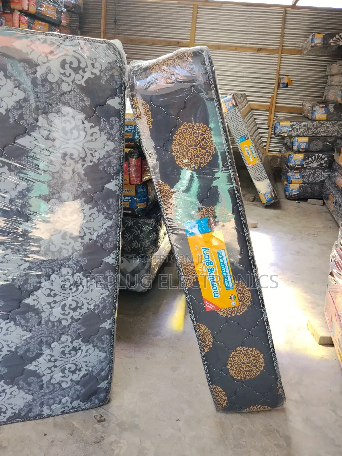 Morning Glory 6x6 Mattress - 6" Thick