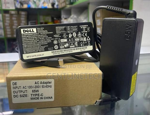 Dell Usb-C Laptop Charger – Fast Charging Type-C Adapter