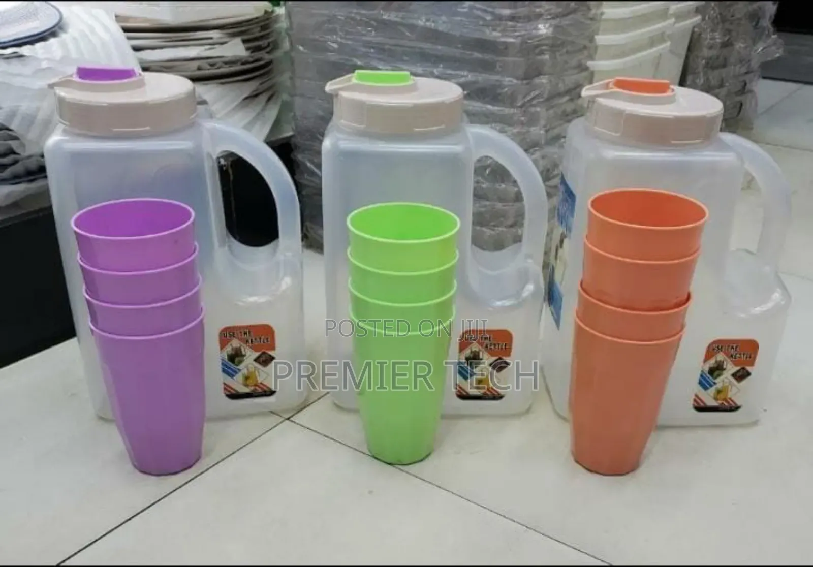 *4l Bpa Free Plastic Storage Kettle*
