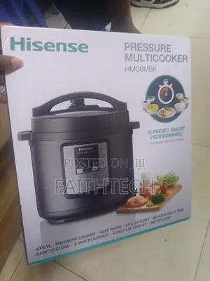 Hisense Pressure Cooker 6 Liters 6-in-1 Multi Cooker