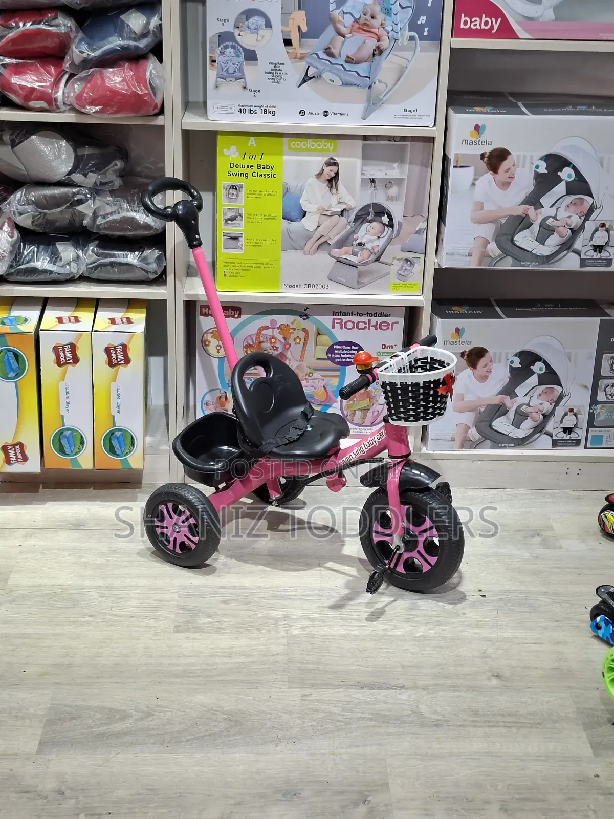 Toddler Durable Tricycle (1-4yrs)
