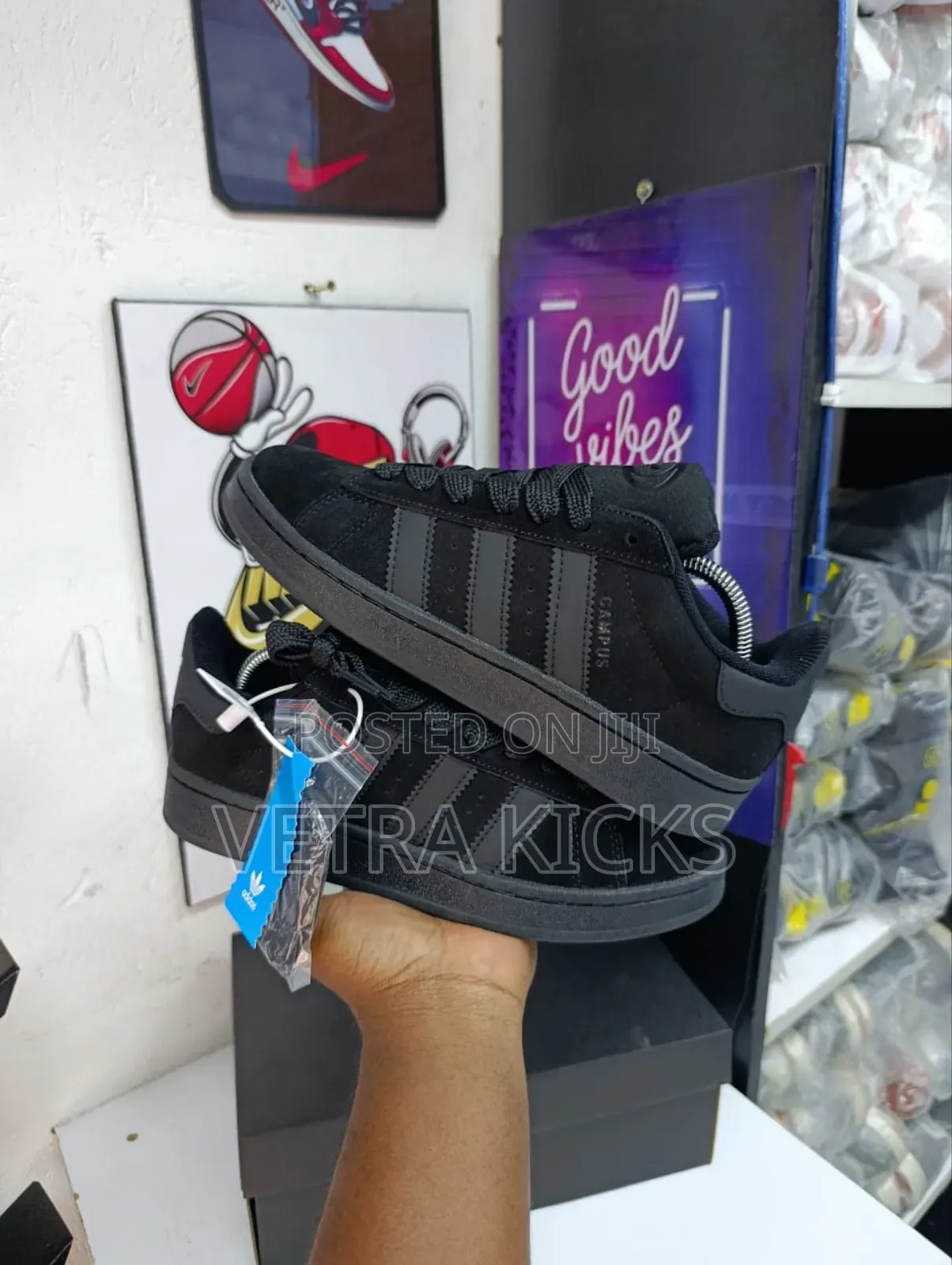 Adidas Campus Black