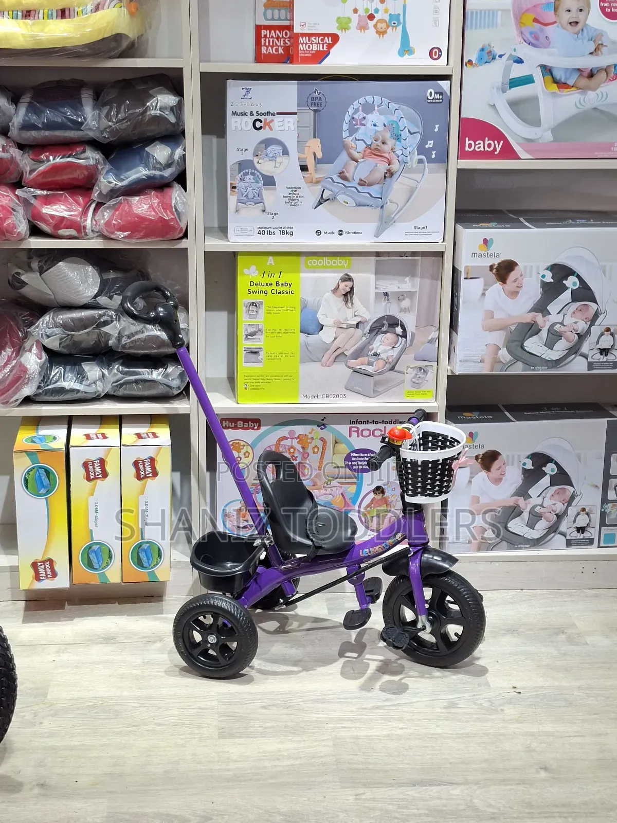 Little Rider Kids Tricycles (With Rubber Wheels)