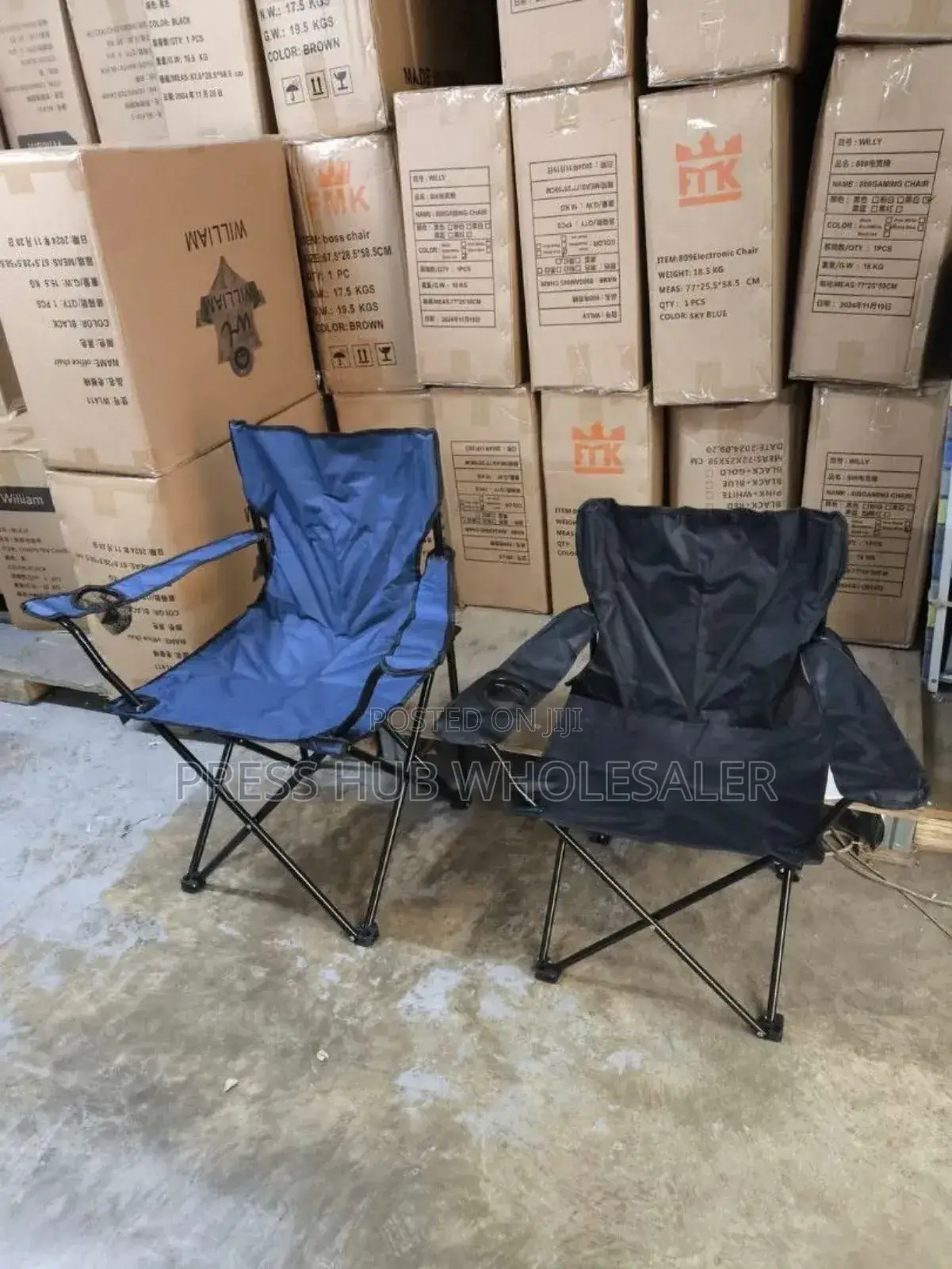 Portable Folding Camping Chair: