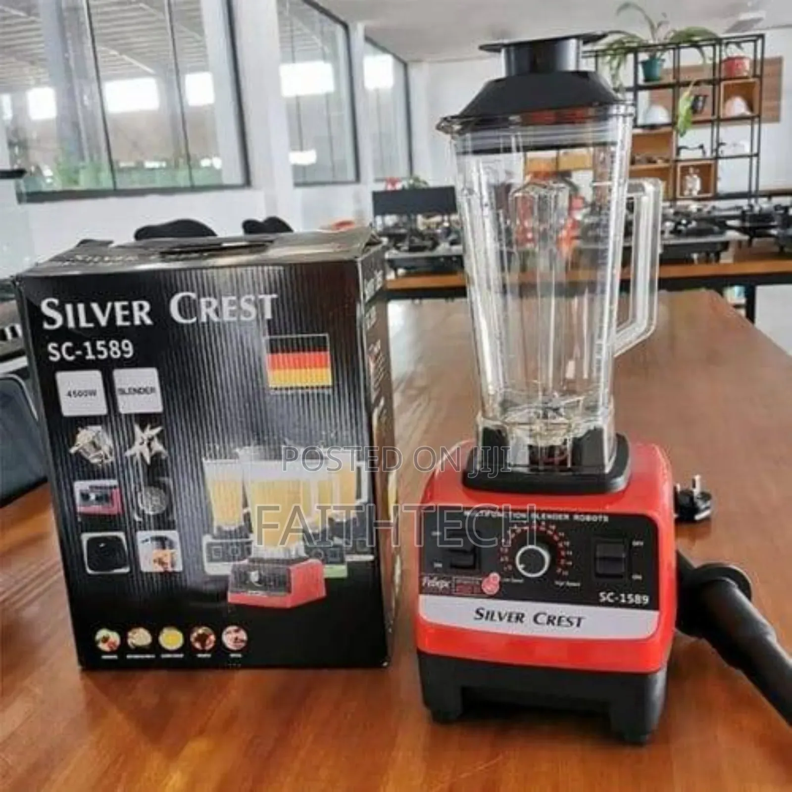 Silver Crest Commercial 2 in 1 Blenders