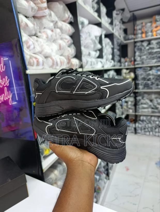 Dior Cd Sneakers Black - thumbnail 2