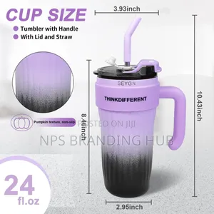 860ml Insulated Tumbler With Handle Hbc
