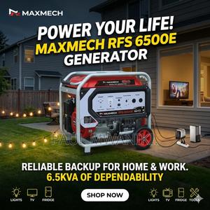 Maxmech 6.5 Kva  Generator - main view