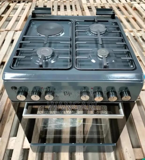 BJS Grey 3+1 Cooker