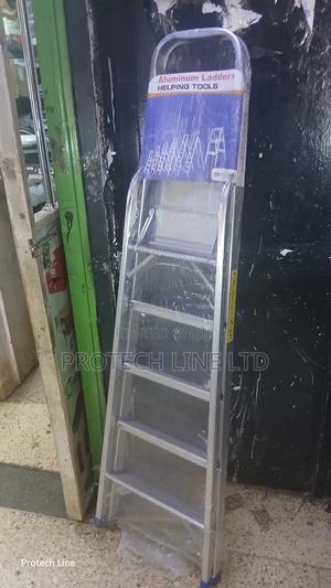 Folding Step Ladder 5 Steps - thumbnail 2