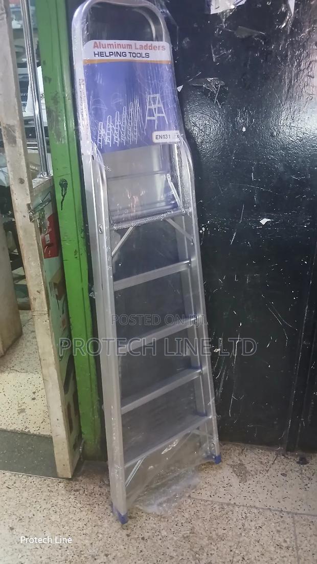 Folding Step Ladder 5 Steps - thumbnail 3