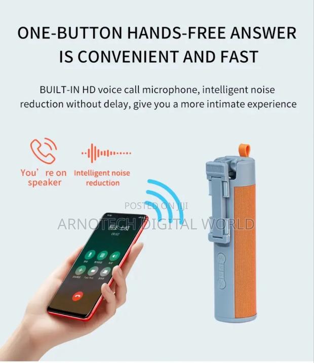Multi-Function Bluetooth Speaker+ Power Bank+ Selfiestick - thumbnail 5