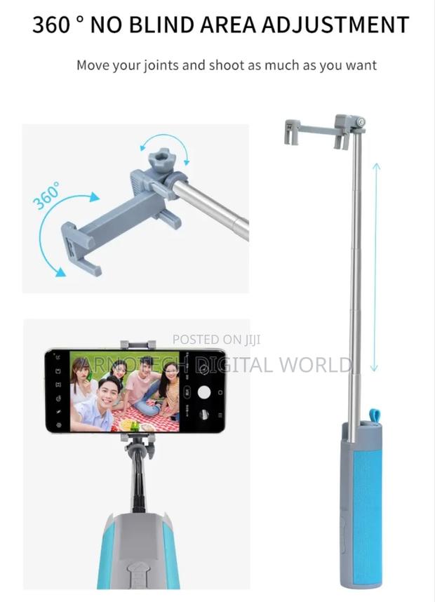 Multi-Function Bluetooth Speaker+ Power Bank+ Selfiestick - thumbnail 2