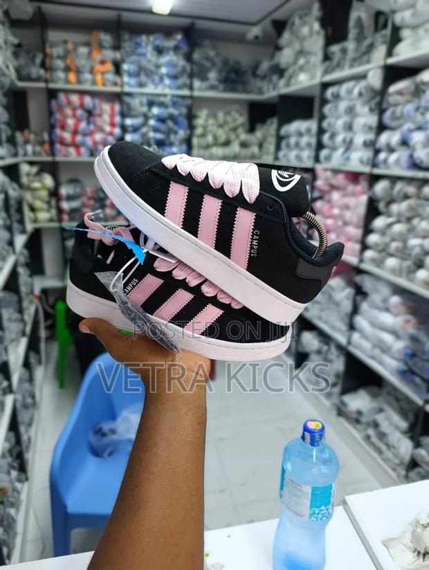 Adidas Campus Black Pink - main view