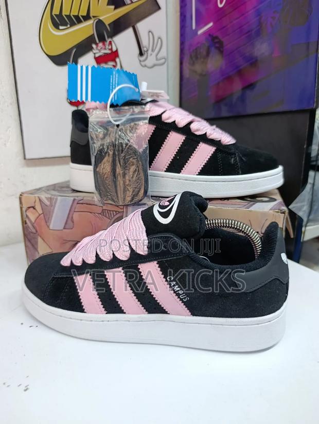 Adidas Campus Black Pink - thumbnail 2