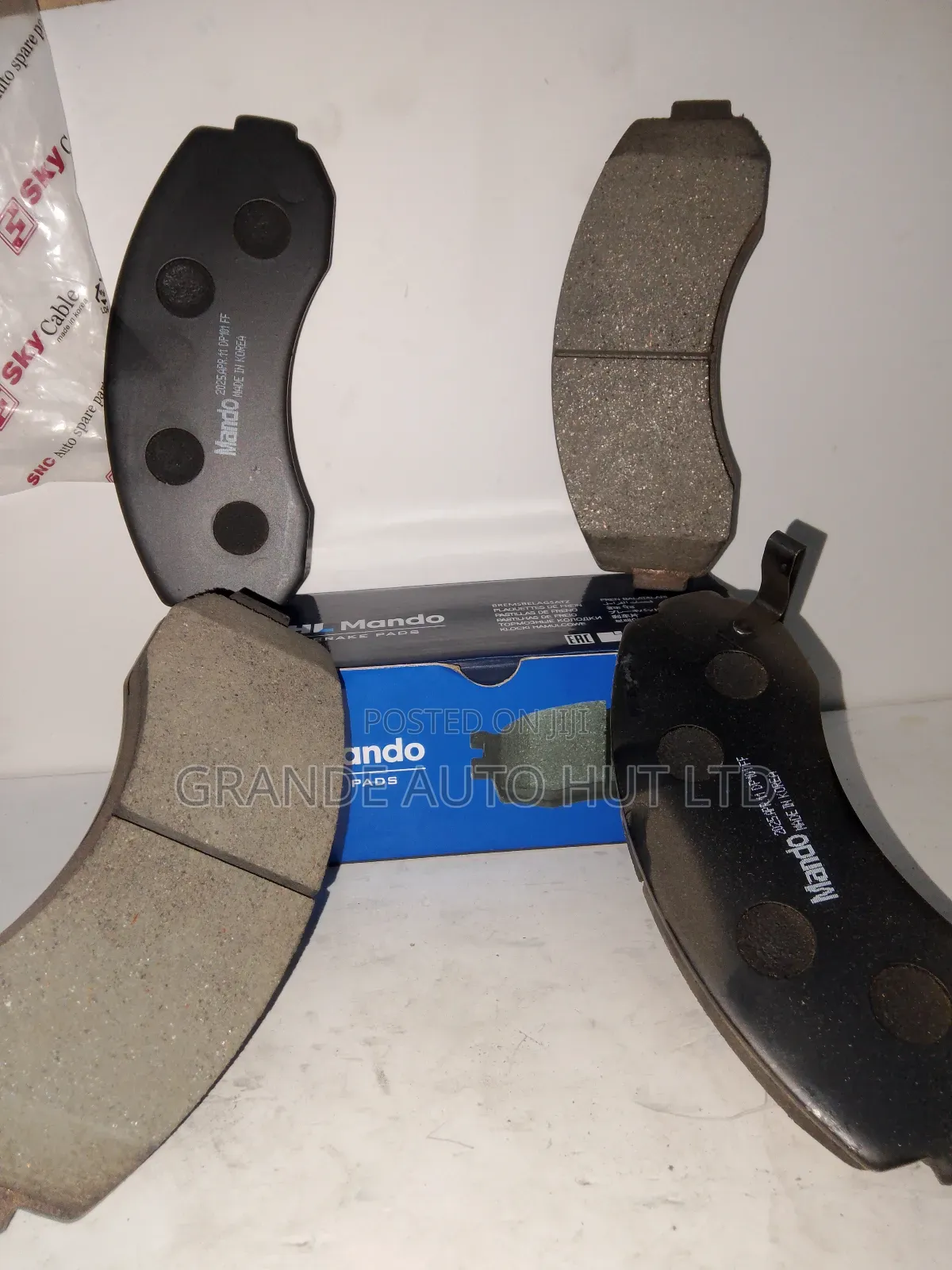 Front Brake Pads Kia 2700 (Hl Mando)