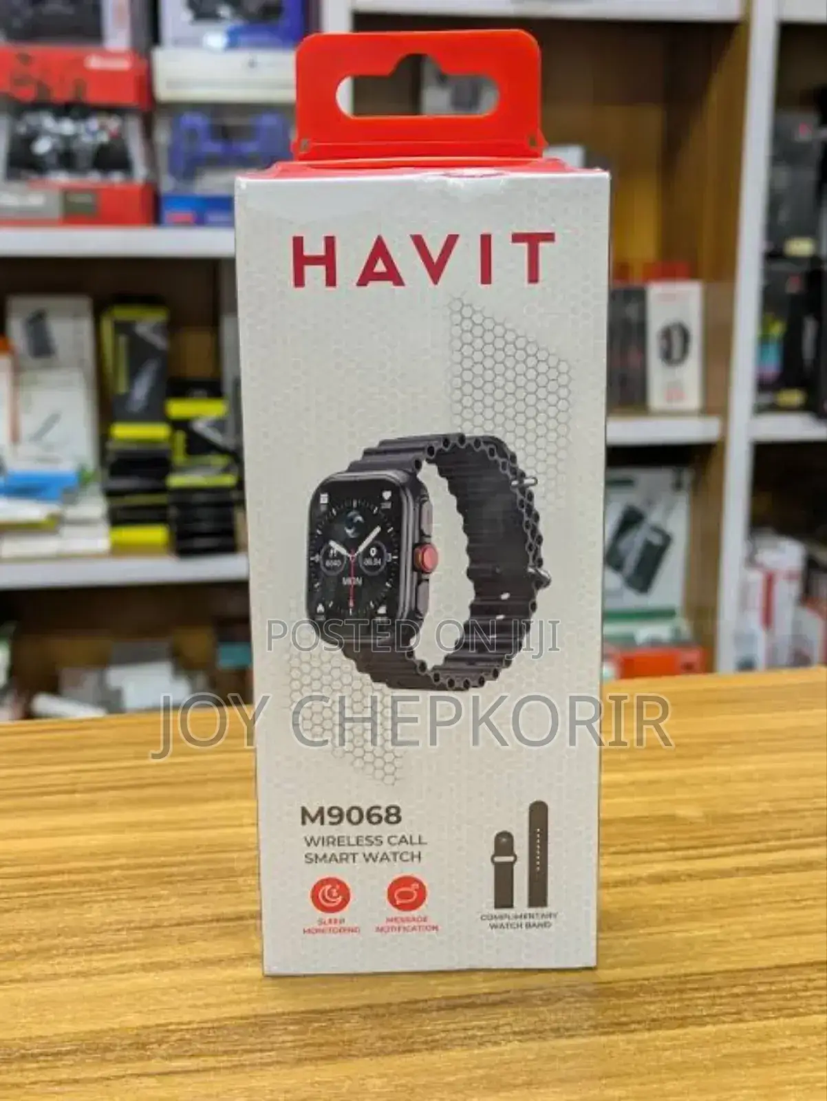 Havit M9068 Amoled Wireless Call Smart Watch