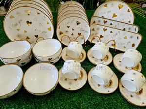 24 Pieces Gold Rimmed High Quality - main view