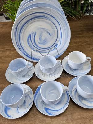 18 Pieces Ceramic Dinner Set Plate - main view