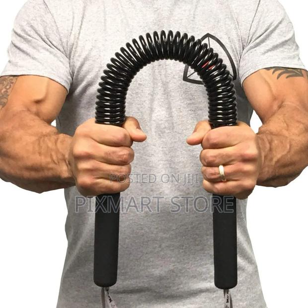60kg Power Twister Arm Chest Strength Bar