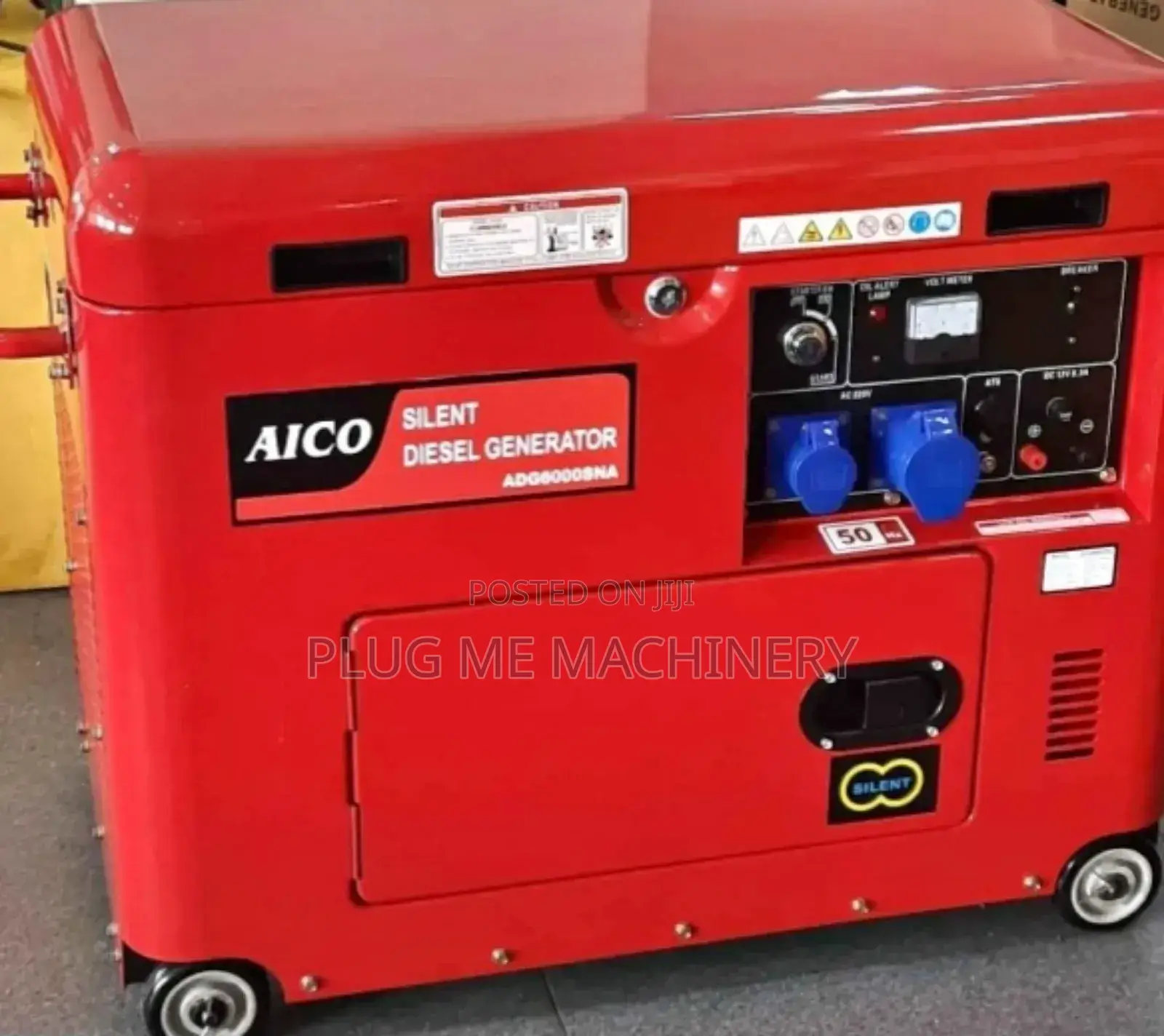 -Adg6000sn Aicadg6000sna Aico Diesel Generator *Closed Type* 7.5kva