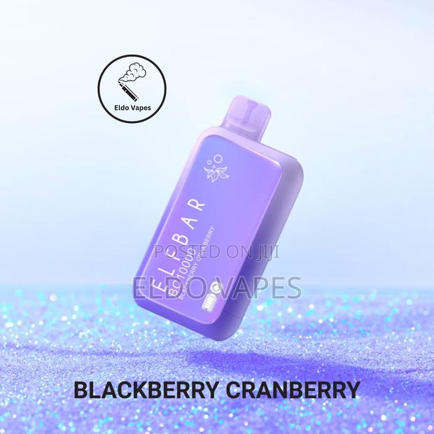 Elfbar Bc Puffs Rechargeable Vape - Blackberry Cranberry - main view