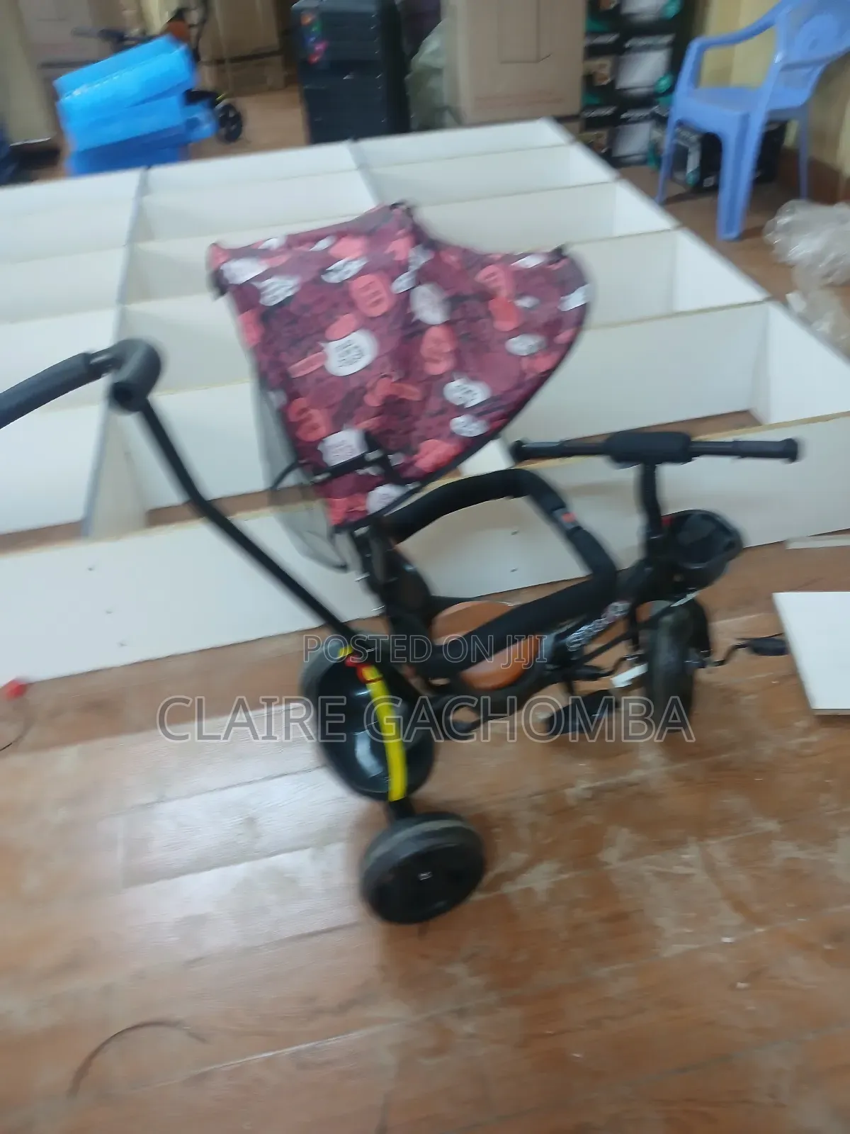 Comfortable Tricycle With Protective Canopy