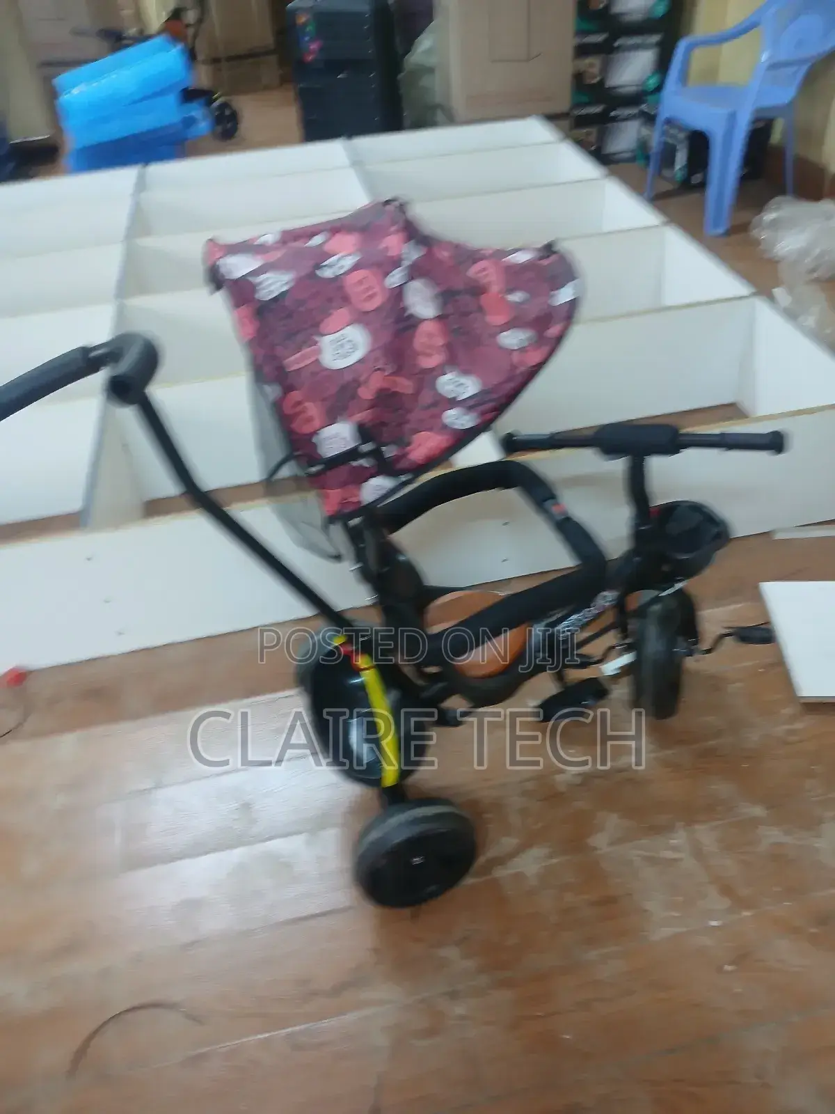 Comfortable Tricycle With Protective Canopy