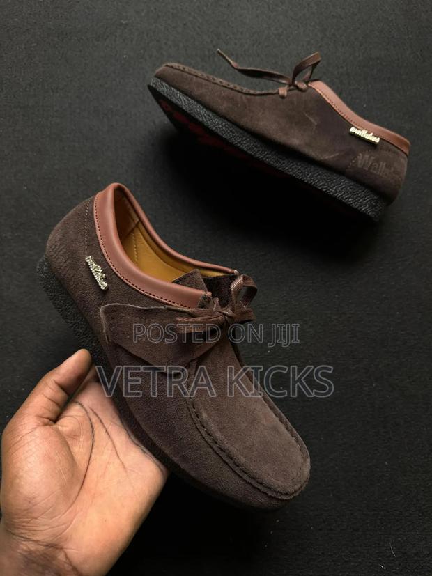 Clerks Wallabees Black and Brown - main view