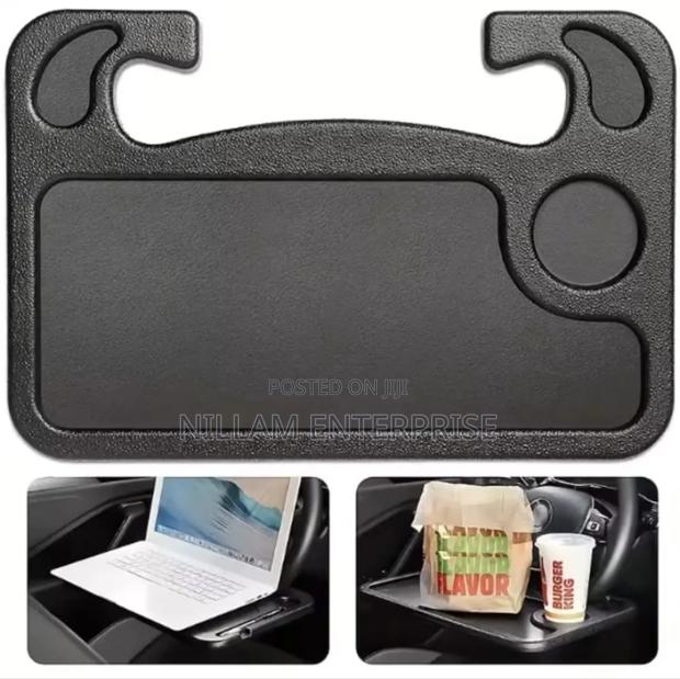 *Multifunctional Car Steering Wheel Tray