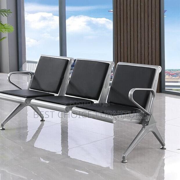 Office Bench; Heavy Duty 3-Link Paddedreception Bench - thumbnail 6