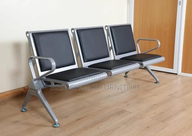 Office Bench; Heavy Duty 3-Link Paddedreception Bench - thumbnail 8