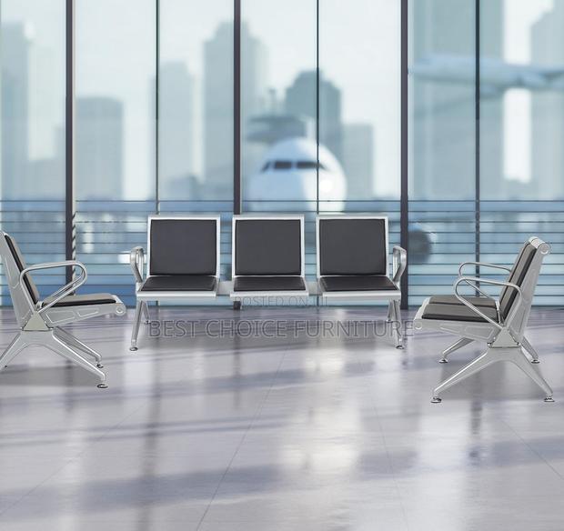 Office Bench; Heavy Duty 3-Link Paddedreception Bench - thumbnail 10