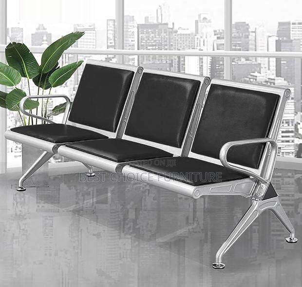 Office Bench; Heavy Duty 3-Link Paddedreception Bench - thumbnail 12