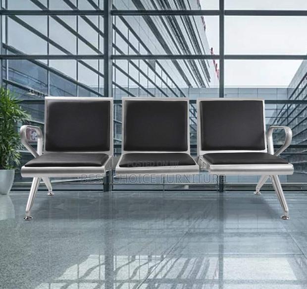 Office Bench; Heavy Duty 3-Link Paddedreception Bench - thumbnail 13